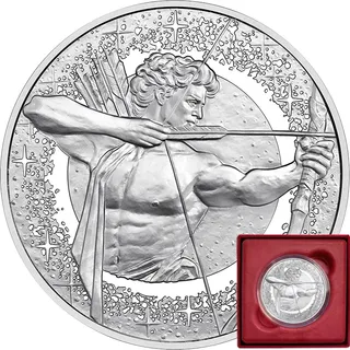 20 Euro Silbermünze Österreich Sternzeichen - Schütze 2026 - polierte Platte