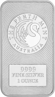 31,1 Gramm Silberbarren Perth Mint