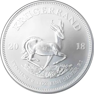1 Unze Silbermünze Krügerrand