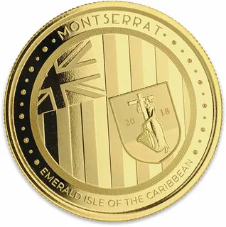 1 Unze Goldmünze EC8 Montserrat - Emerald Isle of the Caribbean 2018
