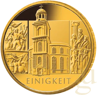 2 × 1/2 Unze Goldmünze - 100 Euro Deutschland gemischt