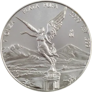 5 Unzen Silbermünze Mexiko Libertad