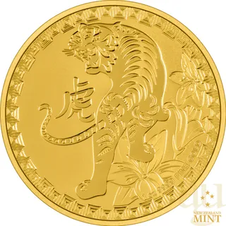1 Unze Goldmünze Niue Lunar Tiger 2022