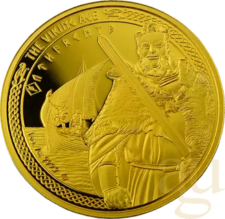 1 Unze Goldmünze The Viking Age - Wohlstand 2022
