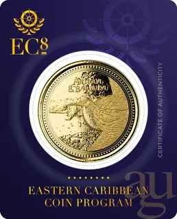 1 Unze Goldmünze EC8 Antigua & Barbuda - Frigatebird 2021
