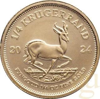 1/4 Unze Goldmünze Krügerrand 2024
