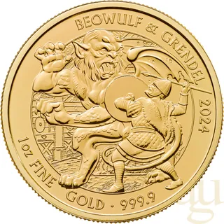 1 Unze Goldmünze Myths and Legends - Beowulf 2024