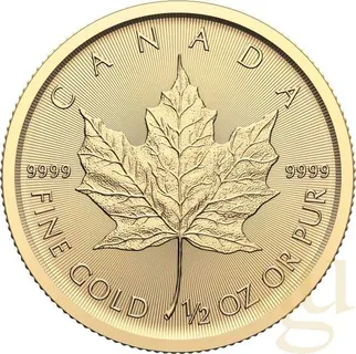 1/2 Unze Goldmünze Maple Leaf 2026