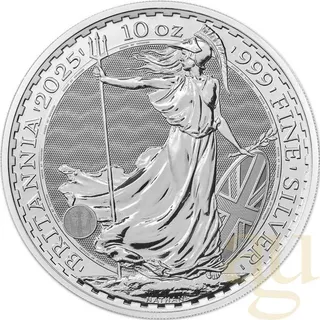 10 Unzen Silbermünze Britannia 2025
