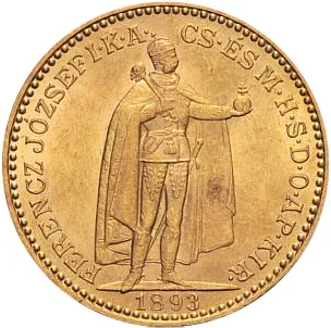 20 Kronen Goldmünze Ungarn