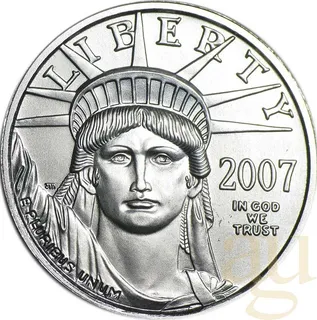 1/4 Unze Platinmünze American Eagle