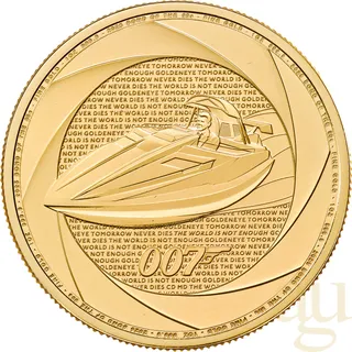 1 Unze Goldmünze Six Decades of 007 - Bond of the 90s - 2025