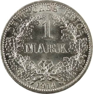 1 Mark Silbermünze Kaiserreich
