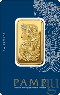 31,1 Gramm Goldbarren PAMP Fortuna