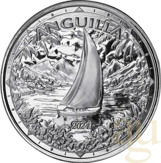 1 Unze Silbermünze EC8 Anguilla - Regatta 2024