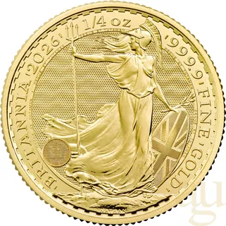 1/4 Unze Goldmünze Britannia 2026