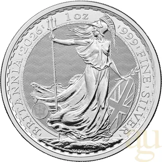 1 Unze Silbermünze Britannia 2026
