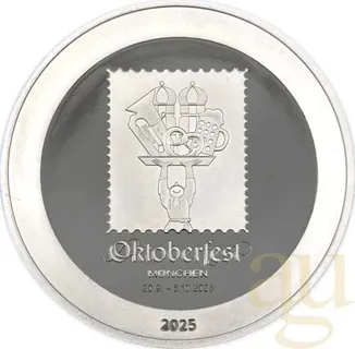 1 Unze Silbermünze Bayern - Oktoberfest 2025