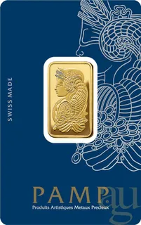 1/2 Unze Goldbarren PAMP Fortuna