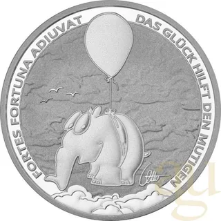 1 Unze Silbermünze Tuvalu Ottifant 2026
