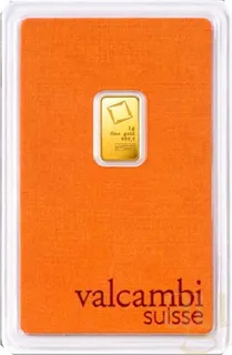 1 Gramm Goldbarren Valcambi