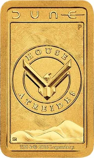 1 Gramm Goldbarren Perth Mint - Dune - Haus Atreides