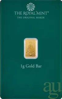 1 Gramm Goldbarren The Royal Mint - Christmas