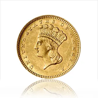 1$ Goldmünze Indian Princess Head