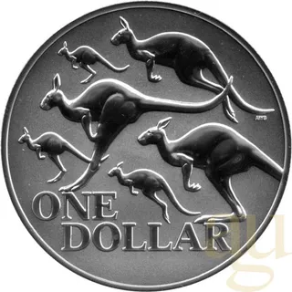 1 Unze Silbermünze Australien Känguru 2020 (RAM)