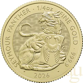 1/4 Unze Goldmünze Tudor Beasts Seymour Panther 2026