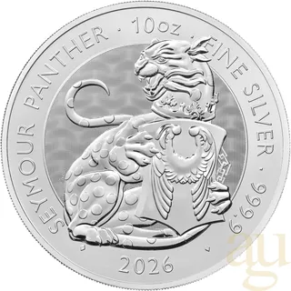 10 Unzen Silbermünze Tudor Beasts Seymour Panther 2026