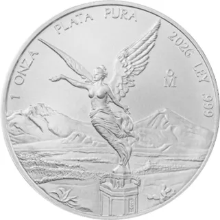 1/10 Unze Silbermünze Mexiko Libertad 2026