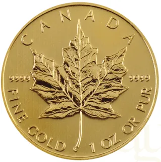1/10 Unze Goldmünze Maple Leaf