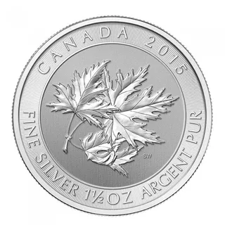 1.5 Unzen Silbermünze Multi-Maple Leaf 2016