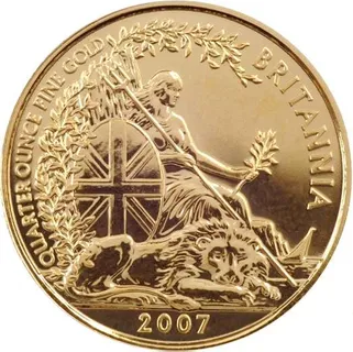 1/4 Unze Goldmünze Britannia