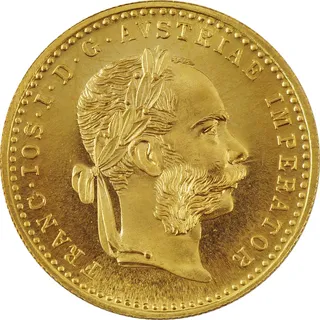 1 Dukat Goldmünze Österreich