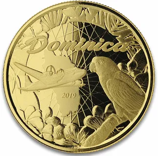 1 Unze Goldmünze EC8 Dominica - The Nature Isle 2019