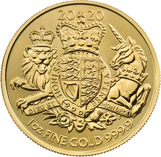 1 Unze Goldmünze Großbritannien Royal Arms 2020