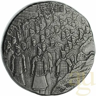 5 Unzen Silbermünze Fiji Terracotta Army 2020