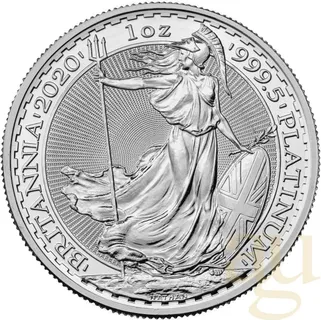 1 Unze Platinmünze Britannia