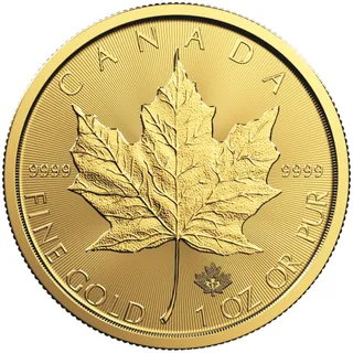 1 Unze Goldmünze Maple Leaf