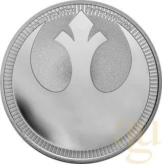 1 Unze Silbermünze Niue Star Wars - Rebel Alliance 2022