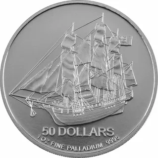 1 Unze Palladiummünze Cook Islands