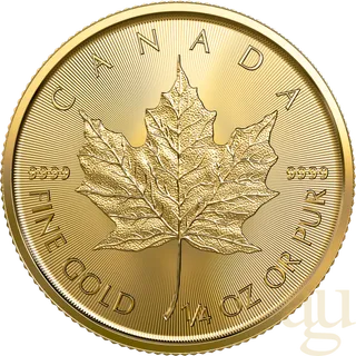 1/4 Unze Goldmünze Maple Leaf 2023