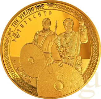 1 Unze Goldmünze The Viking Age - Ausdauer 2023