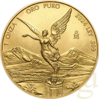 1 Unze Goldmünze Mexiko Libertad 2024