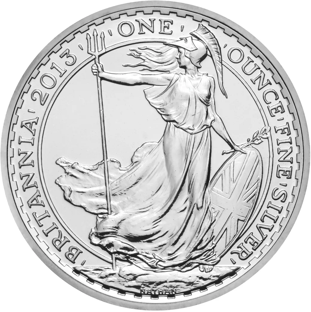 1 Unze Silbermünze Britannia 2013