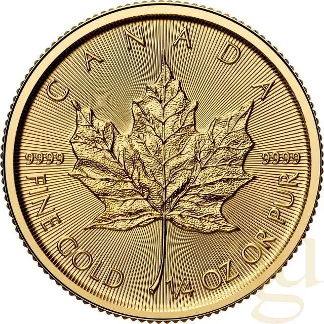 1/4 Unze Goldmünze Maple Leaf 2025
