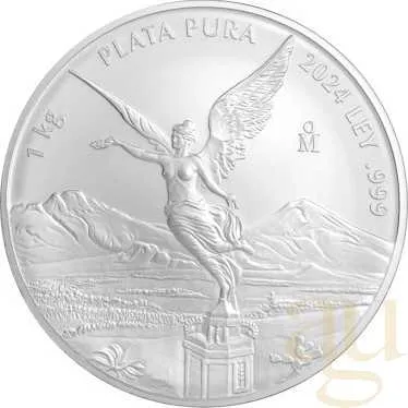 1 Kilogramm Silbermünze Mexiko Libertad 2024