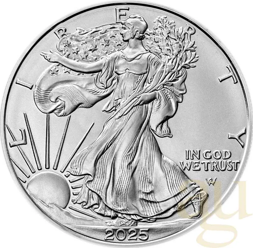 1 Unze Silbermünze American Eagle 2025